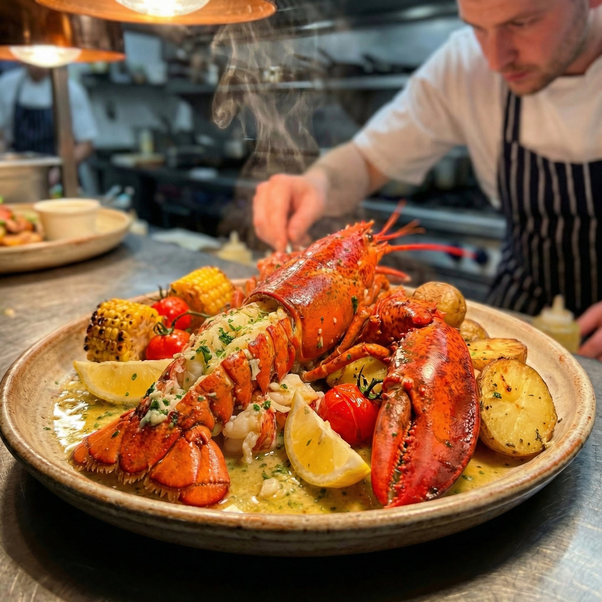 Whole Live Boston Lobster